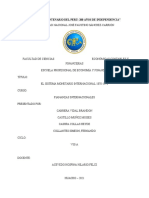 El Sistema Monetario Internacional Final 3.0