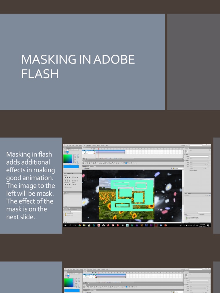 Masking in Flash PDF