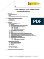 C15-II Protocolo FEDA Reinicio Competiciones Ajedrez