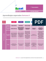 Aprende en casa Secundaria SEMANA 05