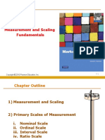Chapter Eight: Measurement and Scaling Fundamentals