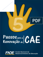 Pnae Folder 5 Passos Para Renovacao Do Cae