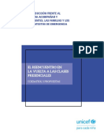 6 - El Reencuentro en La Vuelta a Las Clases Presenciales