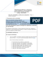 Guía de Actividades y Rúbrica de Evaluación - Unidad 1 - Fase 2 - Diseño de Conceptual