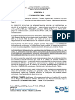 ADENDA No. 3 Licitacion Publica No. 1 - 2020