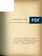 Bettencourt, Gastao de. Temas de Musica Brasileira. Alexandre Levy. Ed. a Noite. RJ