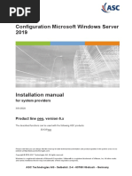 Configuration Microsoft Windows Server 2019: For System Providers