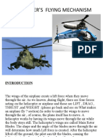 Helicopter's Flying Mechanism