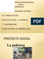 Proyecto Social La Pobreza