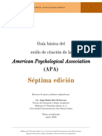 APA - 7a Edición - ADC - 2020-08 - Apoyo Académico