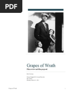 Download Grapes of Wrath Movie Proposal Project by Brett Brian Jackson SN52734323 doc pdf