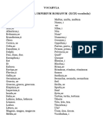 Capitvlvm Primvm. Vocabvla