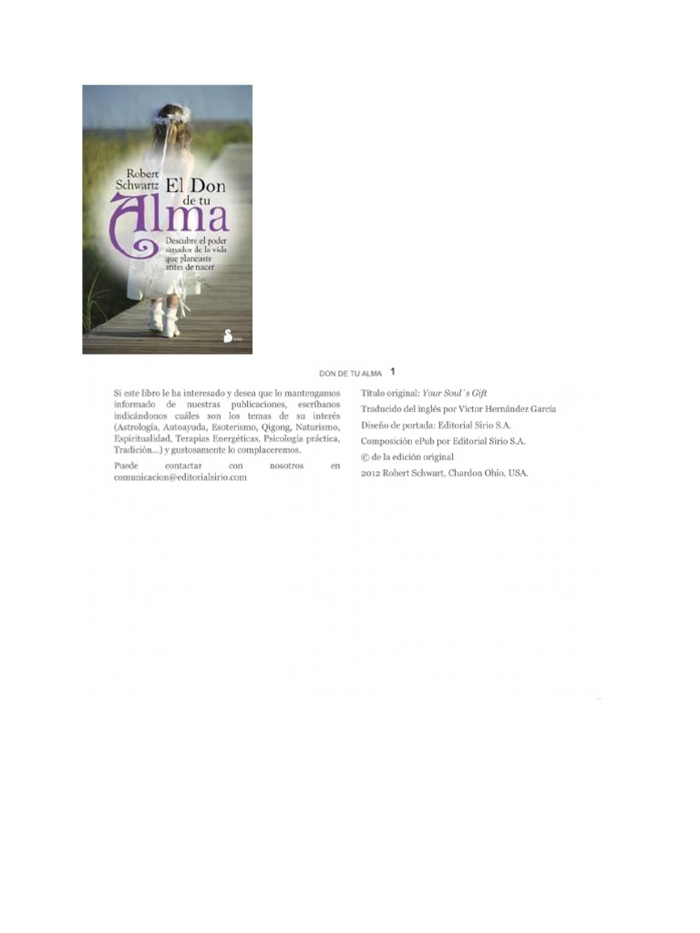 El Don de Tu Alma Robert Schwartz | PDF