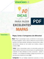 10 Dicas para Fazer Excelentes Mapas - (VasGeo) E-Book