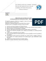 Anatomía Humana II - Preguntas de Autoevaluación sobre Neuroanatomía y Medula Espinal