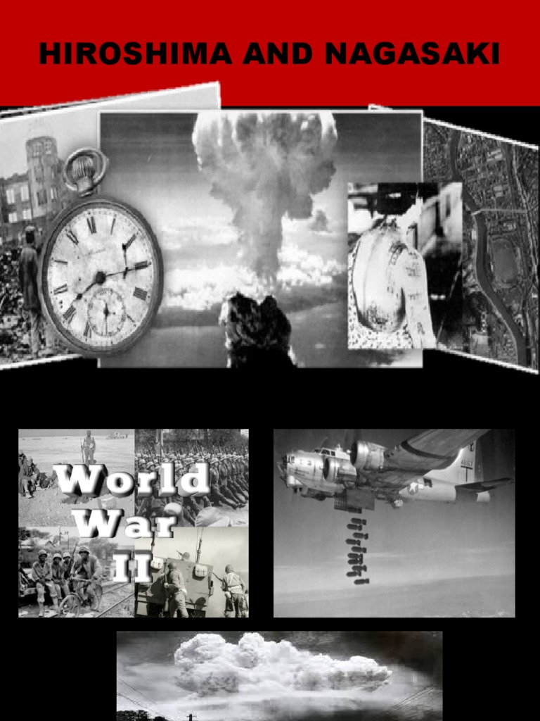 Hiroshima and Nagasaki | PDF | Atomic Bombings Of Hiroshima And ...