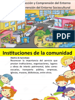 Instituciones de La Comunidad.