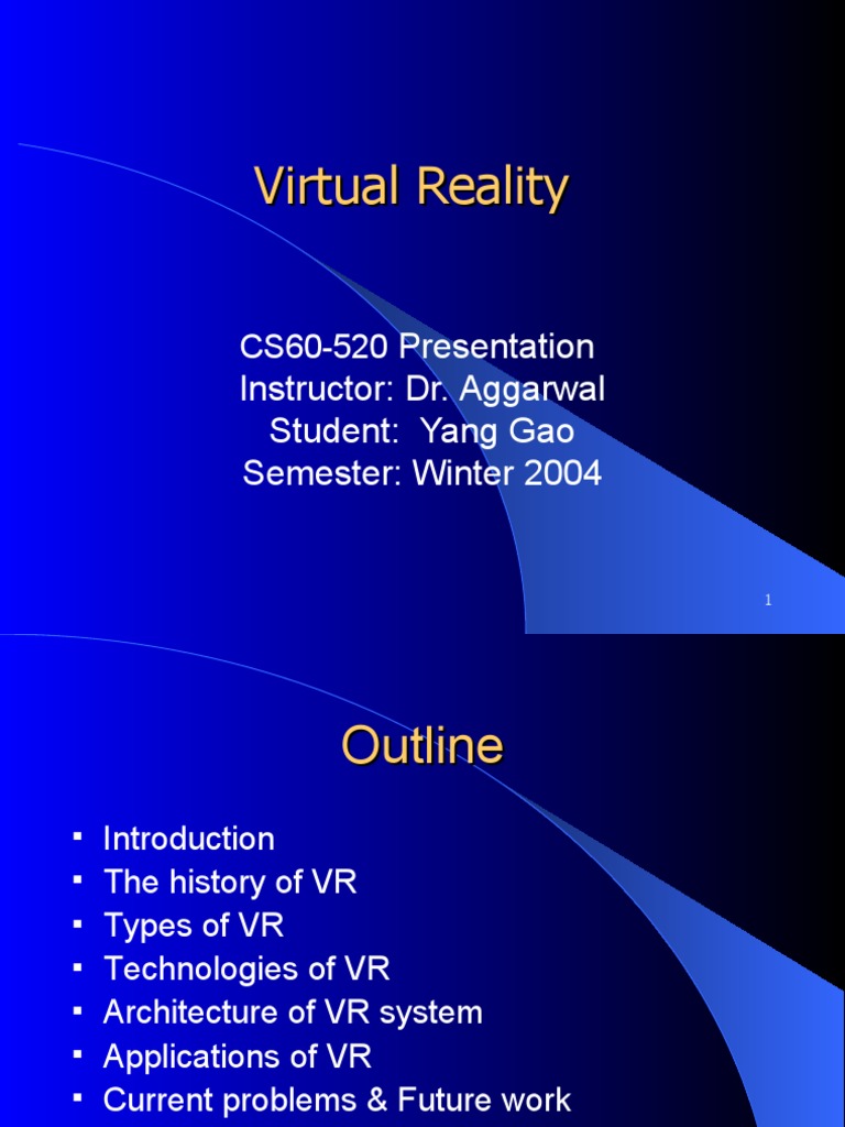 Virtual Reality Pdf Virtual Reality Simulation