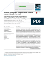 Adhesive Performance of A Multi-Mode Adhesive System - 1-Year in Vitro Study Lorenzo Breschi D