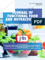Journal of Functional Food and Nutraceutical: VOL. 1, NO. 2, FEBRUARY 2020