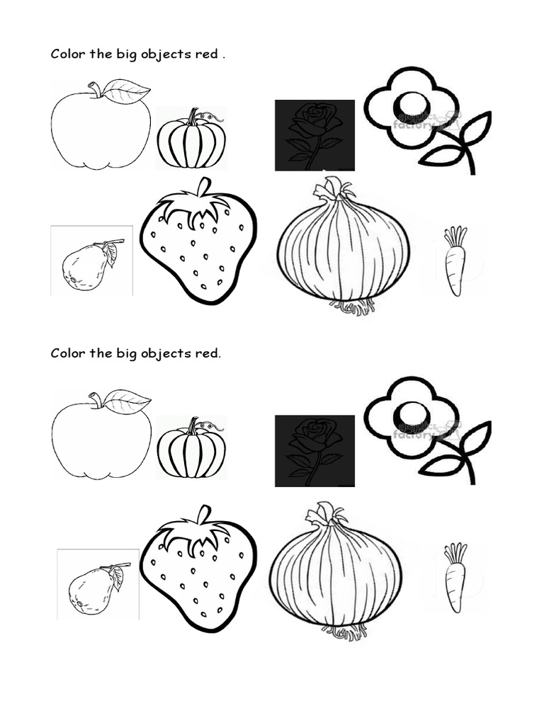 Preschool Coloring Instructions | PDF