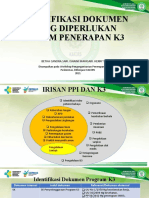 2. Identifikasi Dokumen Yang Diperlukan Dalam Penerapan K3