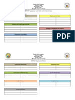 BDRRMC Organization Structure of Barangay Centro I
