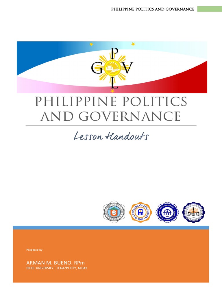 Philippine Politics and Governance Overview | PDF | Governance ...