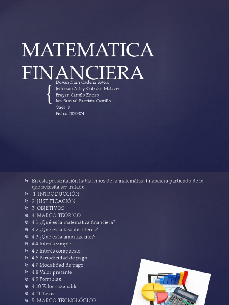Matematica Financiera | Descargar gratis PDF | Interés | Finanzas ...