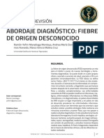 Abordaje Diagnóstico: Fiebre de Origen Desconocido: Artículo de Revisión