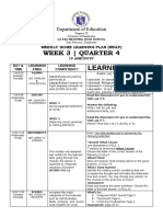 Week 3 - Quarter 4: Learning Tasks