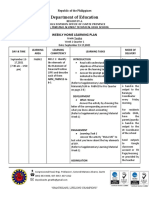 Department of Education: Weekly Home Learning Plan