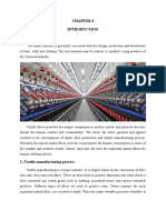 Textile Industry: An Introduction to Manufacturing Processes