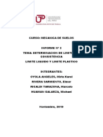 Informe de Laboratorio Del Límites de Consistencia