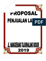 Proposal Penjualan Lahan Nanggerang Bogor