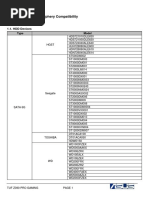 PART C. Hardware Periphery Compatibility: 1.1. HDD Devices