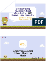 Instalasi AR Game Unity