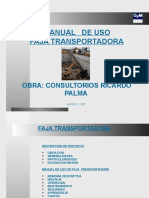 Clinica Ricardo Palma - Faja Transportadora