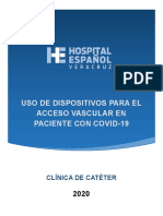 ENF PRO 09 Uso de Dispositivos Vasculares A Pacientes Covid 19 Rev.001