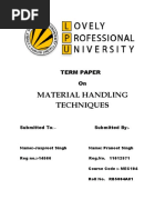 Download material handling techniqe by anon_386601942 SN52737586 doc pdf