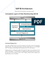 Overview of SAP BI Architecture