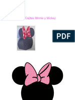 Cajitas Minnie Mickey juguetes