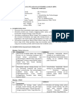 Rencana Pelaksanaan Pembelajaran (RPP) Tematik Terpadu