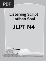 Pembahasan Listening Latihan Ujian n4