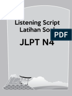 Pembahasan Listening Latihan Ujian n4