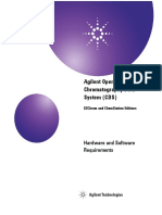 Agilent Openlab Chromatography Data System (CDS) : Hardware and Software Requirements