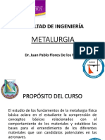 Metalurgia - Unidad 1