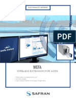 Wireless Extension For Acms: Electronics & Defense