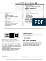 2006 Chevrolet Hhr Manual