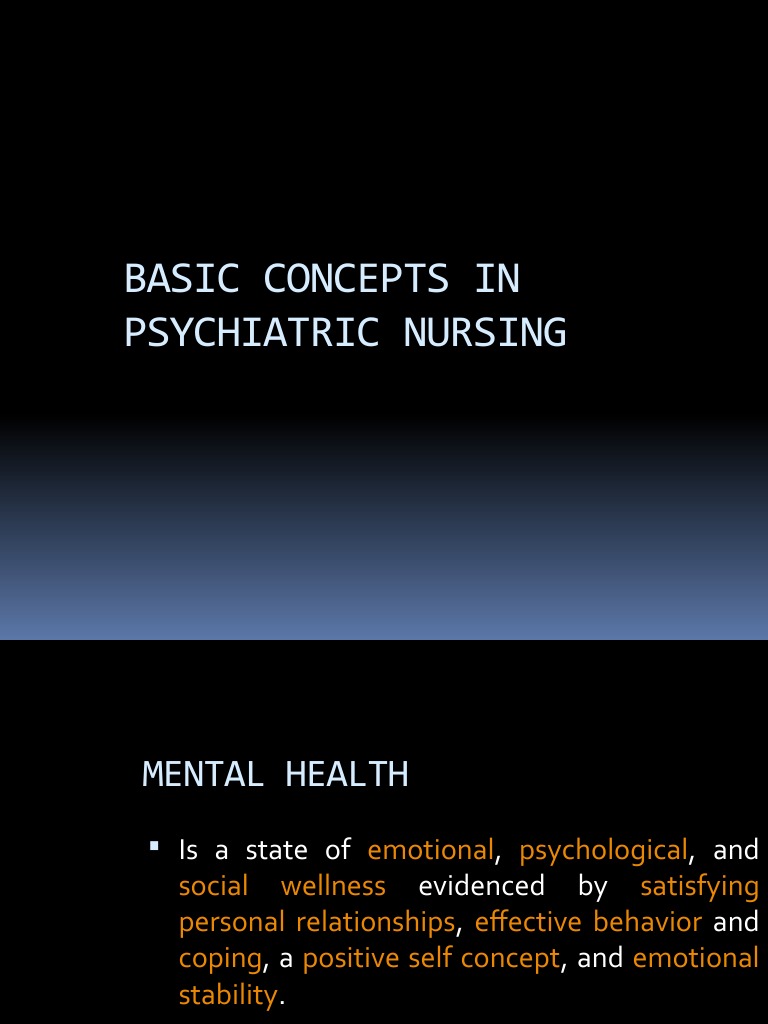 Essentials of Psychiatric Nursing | PDF | Mental Disorder | Communication